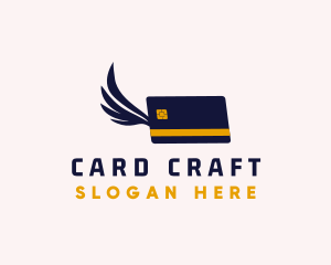 Wing Debit Card logo design