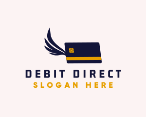 Debit - Wing Debit Card logo design