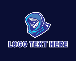 Jiu Jitsu - Assassin Ninja Gamer logo design