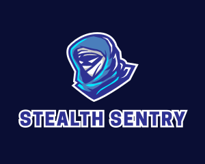 Assassin Ninja Gamer logo design