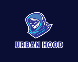 Hood - Assassin Ninja Gamer logo design