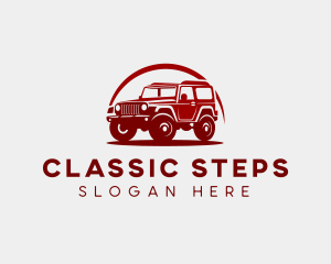 Classic SUV Car logo design