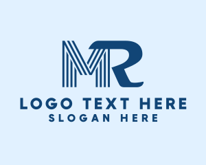 Letter Mr - Modern Marketing Business logo design