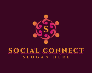 Social Community Union logo design