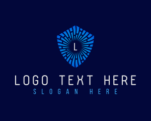 Technology - Technology Security Shield logo design