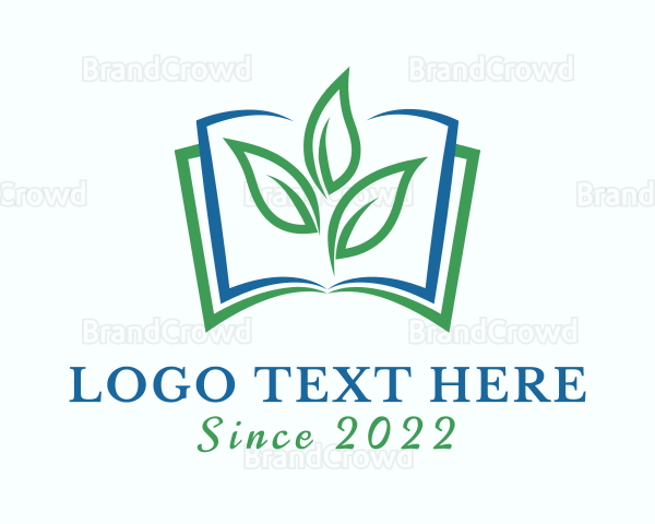 Eco Publishing Book Logo