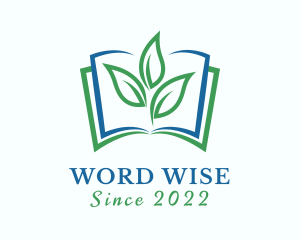Literacy - Eco Publishing Book logo design