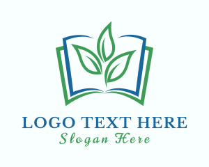 Eco Publishing Book Logo