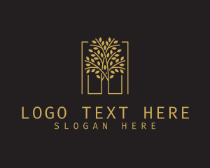 Plant - Natural Organic Tree logo design