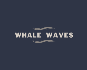 Sea Wave Swoosh logo design