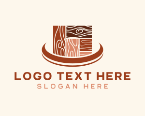 Contractor - Wooden Tile Flooring logo design