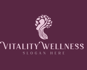 Spa Wellness Woman logo design