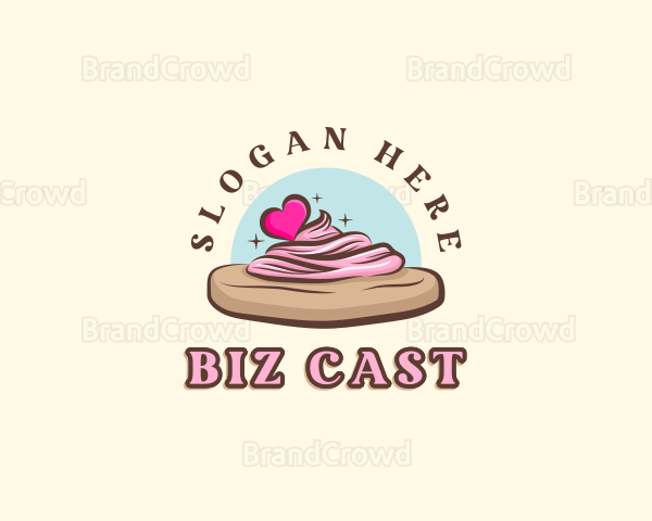 Cookie Icing Cream Logo