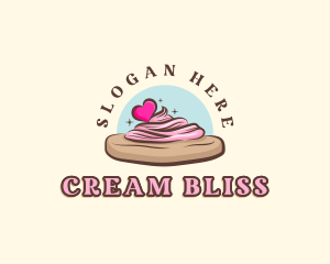 Cream - Cookie Icing Cream logo design