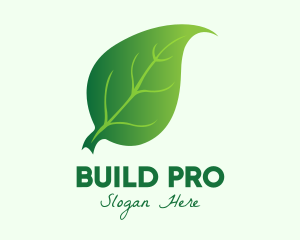 Environment - Green Herbal Leaf logo design