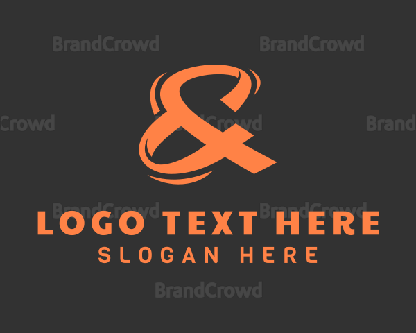 Modern Ampersand Font Logo