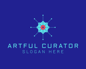 Tech Cogwheel Startup logo design