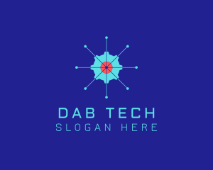 Tech Cogwheel Startup logo design