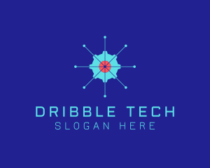 Tech Cogwheel Startup logo design