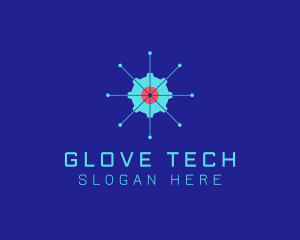 Tech Cogwheel Startup logo design