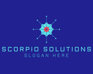 Tech Cogwheel Startup logo design