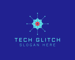 Tech Cogwheel Startup logo design