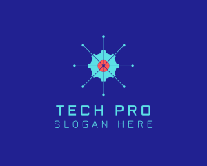 Tech - Tech Cogwheel Startup logo design