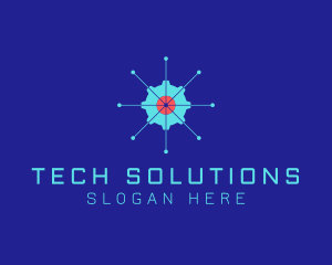 Tech - Tech Cogwheel Startup logo design