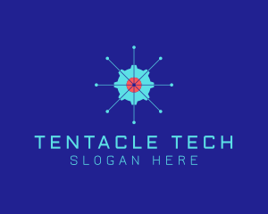 Tech Cogwheel Startup logo design