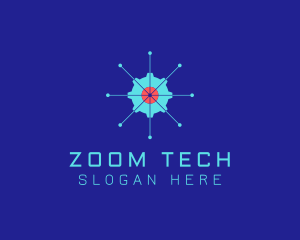 Tech Cogwheel Startup logo design