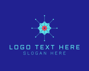 It - Tech Cogwheel Startup logo design
