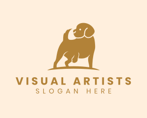 Beagle Puppy Pet Logo