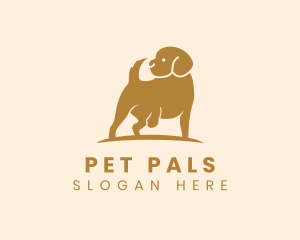 Beagle Puppy Pet logo design