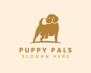 Beagle Puppy Pet logo design