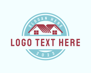 Renovation - Roofing Home Improvement logo design