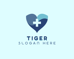 Heart Medical Healthcare Logo