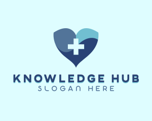 Octagonal - Heart Medical Healthcare logo design