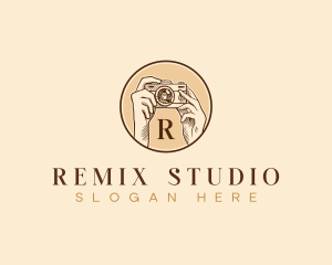 Camera Photography Studio logo design