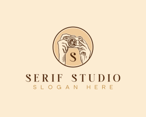 Camera Photography Studio logo design