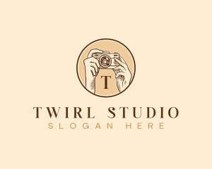 Camera Photography Studio logo design