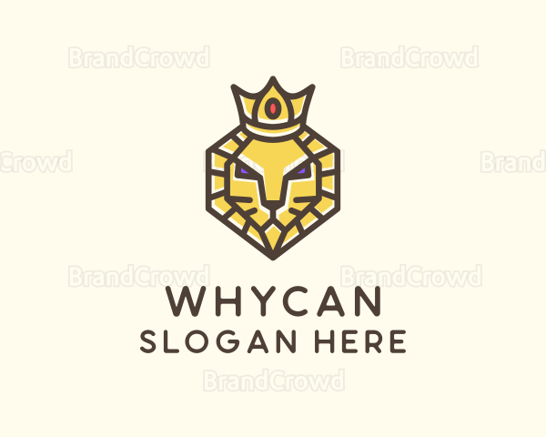 Royal Lion Head Logo