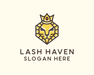 Royal Lion Head logo design