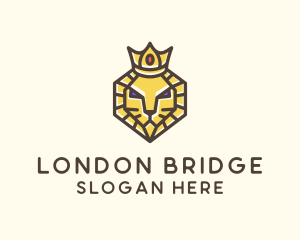 Royal Lion Head logo design