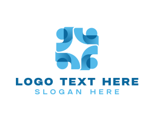 People - People Community Organization logo design