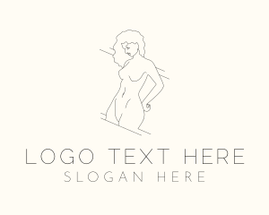 Vulva - Sexy Feminine Lady logo design