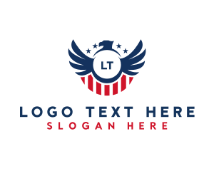 United  States - Patriot USA Wings logo design