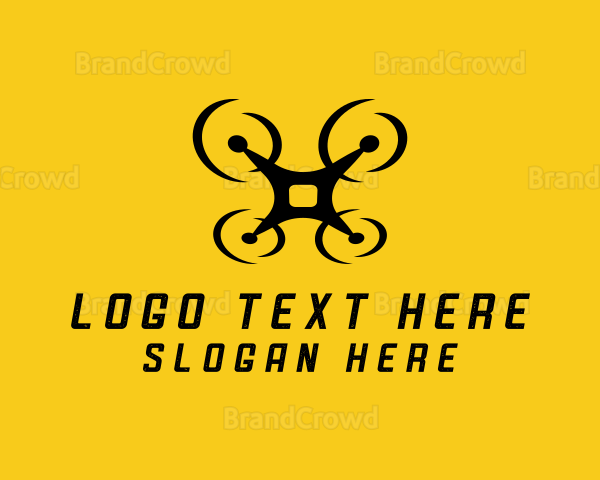 Video Camera Drone Logo