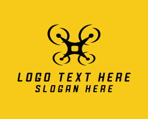 Video Camera Drone Logo