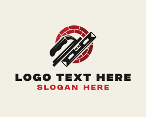 Builder - Masonry Brick Builder logo design