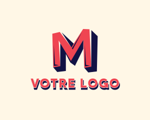 Generic Startup Brand Letter M Logo